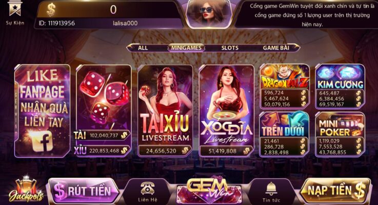 Tổng hợp chương trình ưu đãi hấp dẫn tại cổng game Gemwin