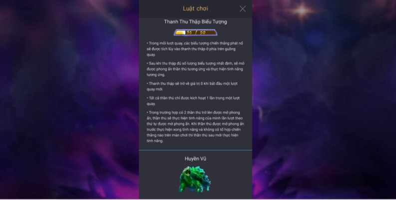 2. Các tính năng, biểu tượng trong nổ hũ Tứ Thần Thú 