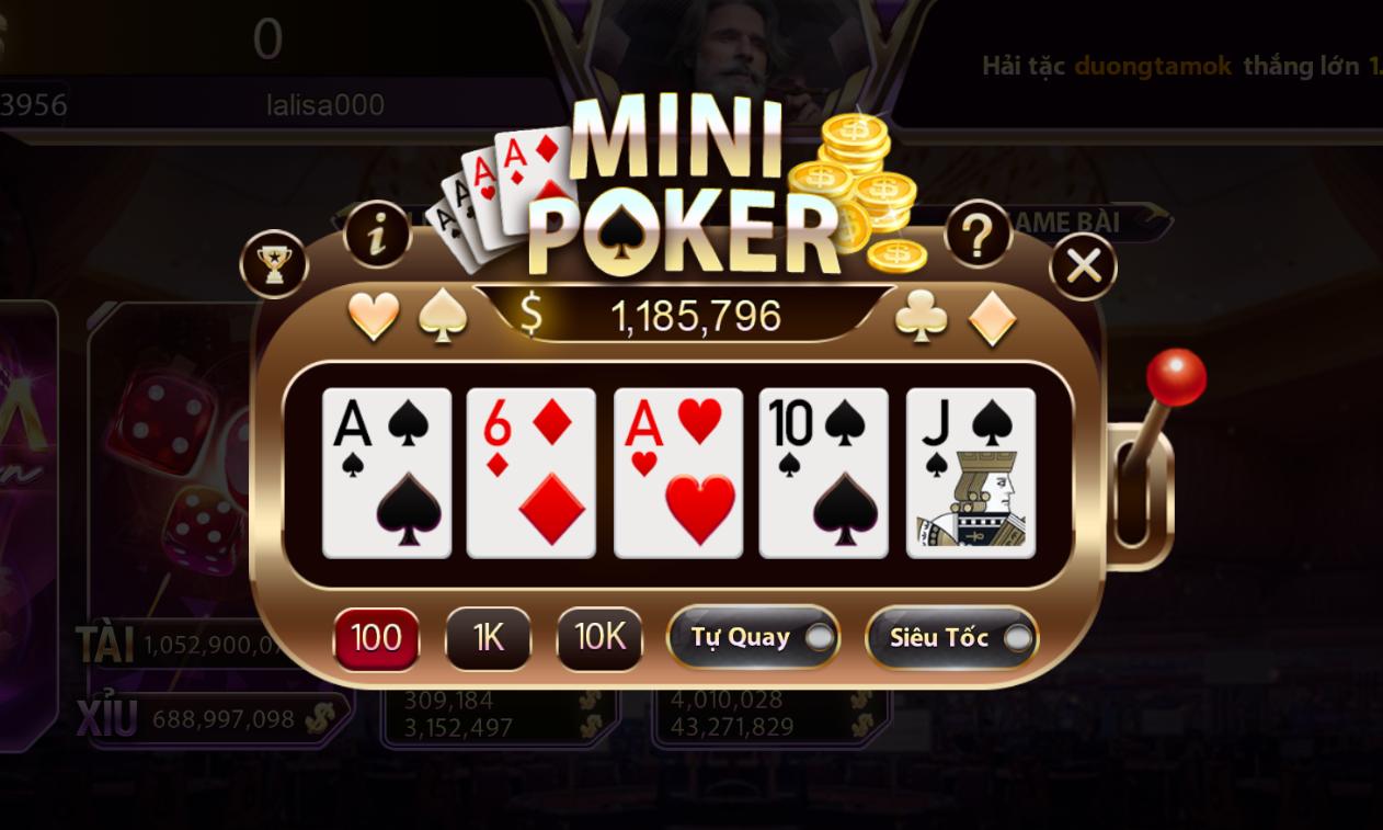Mini Poker tại Gemwin có gì hấp dẫn?